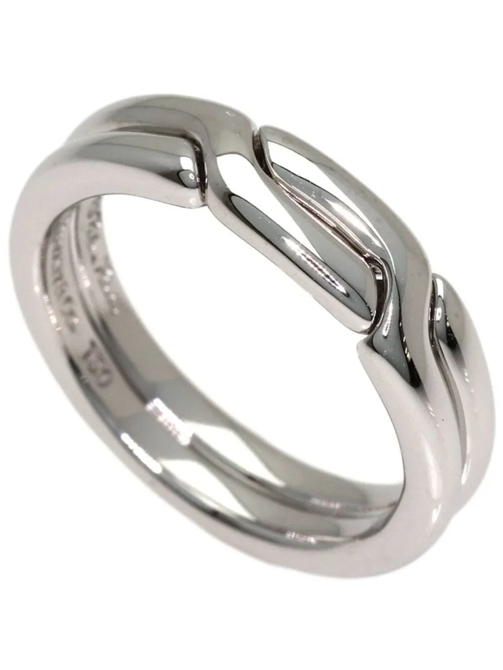 Tiffany & Co Paloma Picasso Ring 18k White Gold